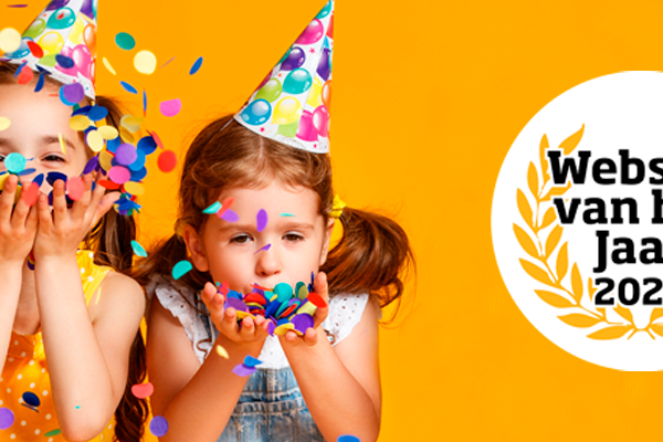 Website van het Jaar 2020 nominatie voor Lot of Happiness